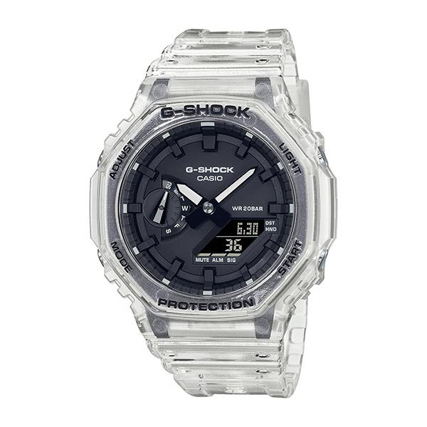 GA-2100SKE-7AJF CASIO G-SHOCK Skeleton Analog Black Men's Watch