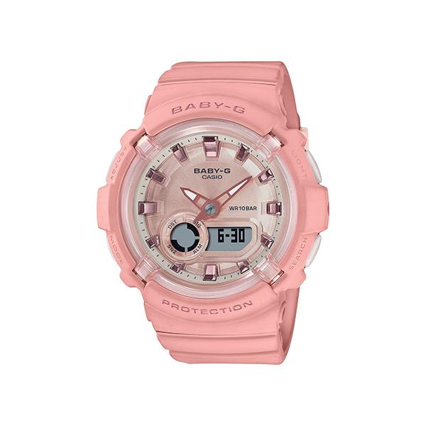 CASIO BABY-G BGA-280-4AJF Resin Band Pink Analog-Digital Women's Watch