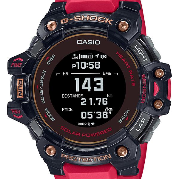 CASIO G-SHOCK G-SQUAD Men's Watch with Heart Rate Monitor and GPS Function (GBD-H1000-4A1JR)