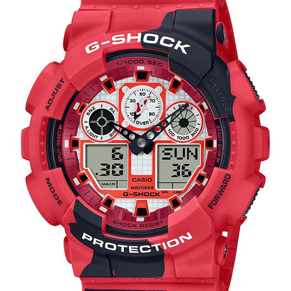 CASIO G-SHOCK Nishikigoi GA-100JK-4AJR Men's Watch