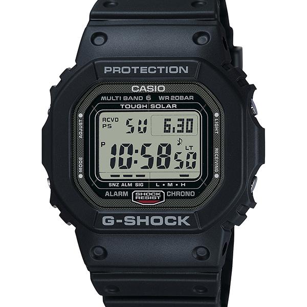 CASIO G-SHOCK screw-back radio-controlled solar-powered men's watch GW-5000U-1JF