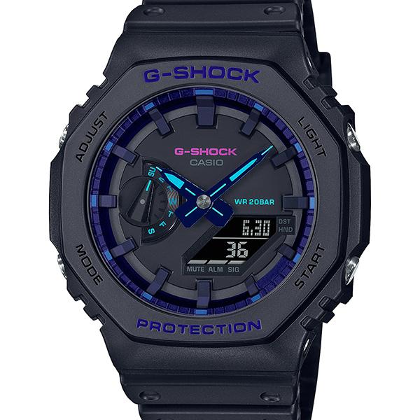 GA-2100VB-1AJF G-SHOCK CASIO Virtual Blue Men's Watch