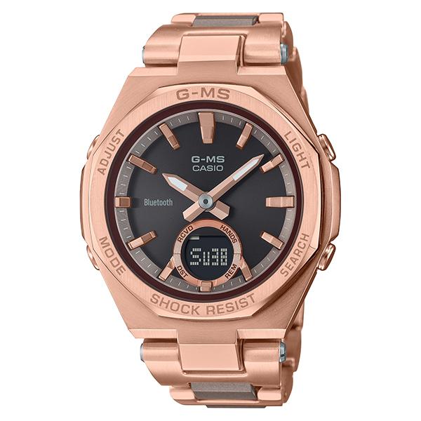 CASIO Baby-G G-MS Pink Gold Women's Watch MSG-B100CG-5AJF