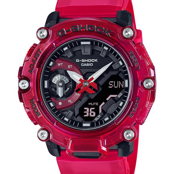 GA-2200SKL-4AJF G-SHOCK CASIO Carbon Core Guard Sound Wave Men's Watch