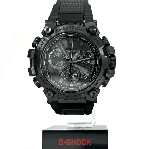 Casio G-Shock Metal Men's Watch with Smartphone Link and Radio-Controlled Solar Power (MTG-B3000B-1AJF)