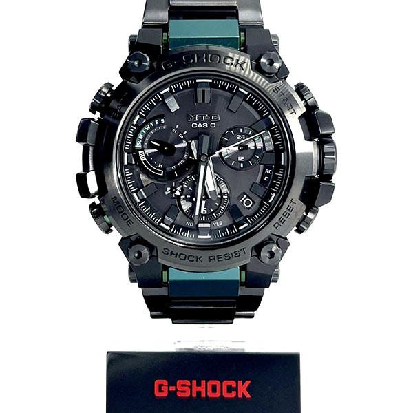 Casio G-Shock Metal Men's Solar-Powered Radio-Controlled Watch with Smartphone Link (MTG-B3000BD-1A2JF)