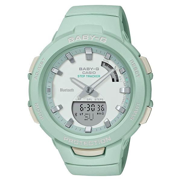 CASIO Baby-G Comfort Sporty Style Pastel Green Women's Watch BSA-B100CS-3AJF