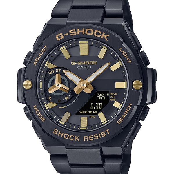 GST-B500BD-1A9JF CASIO G-SHOCK G-STEEL G-Steel Black Gold Men's Watch