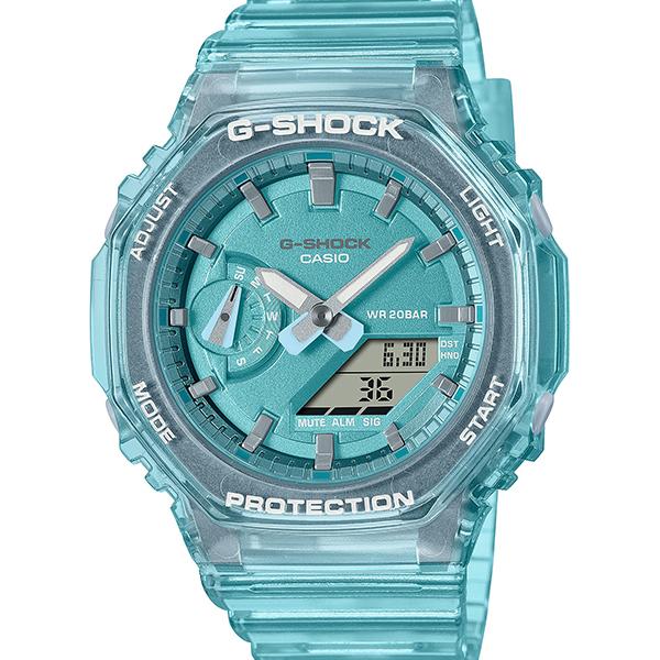 CASIO G-SHOCK GMA-S2100SK-2AJF Metallic Skeleton Light Blue Men's Watch