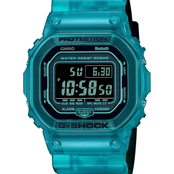DW-B5600G-2JF G-SHOCK CASIO Skeleton Turquoise Blue Men's Watch