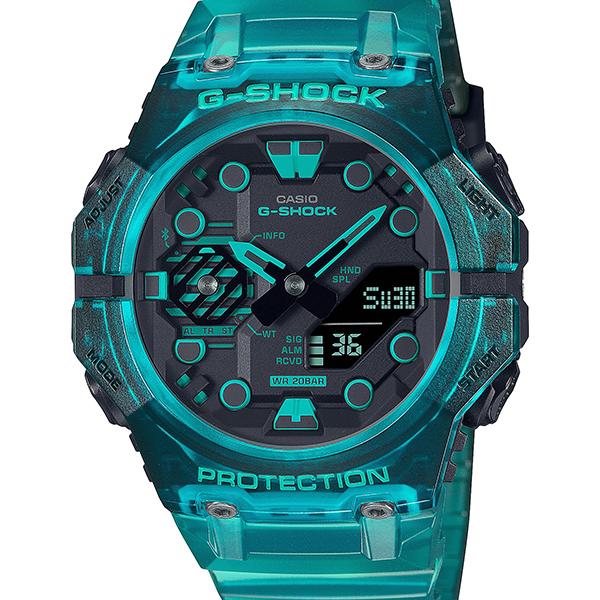 GA-B001G-2AJF G-SHOCK CASIO Skeleton Turquoise Blue Men's Watch