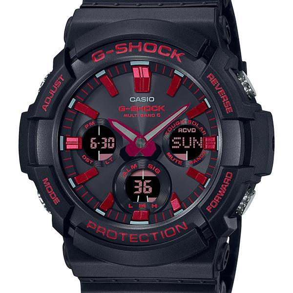 G-SHOCK CASIO IGNITE RED radio-controlled solar-powered men's watch GAW-100BNR-1AJF