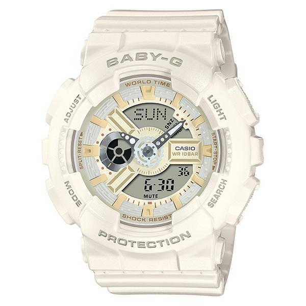 BA-110XSW-7AJF Baby-G CASIO White Chocolate Women's Watch