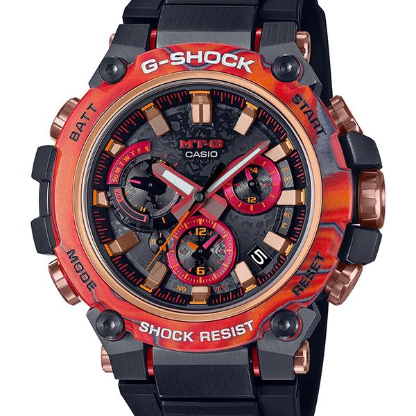 Casio G-Shock MTG-B3000FR-1AJR Flare Red Bluetooth Radio-Controlled Solar Men's Watch