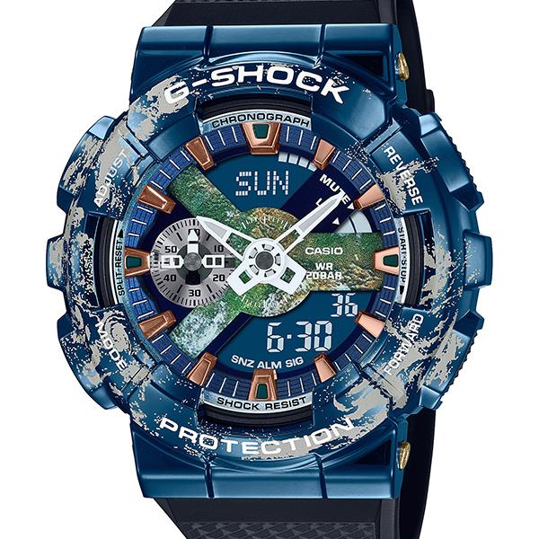 GM-110EARTH-1AJR CASIO G-SHOCK Metal Covered Earth