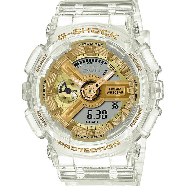 GMA-S110SG-7AJF G-SHOCK CASIO Clear Skeleton Gold Men's Watch