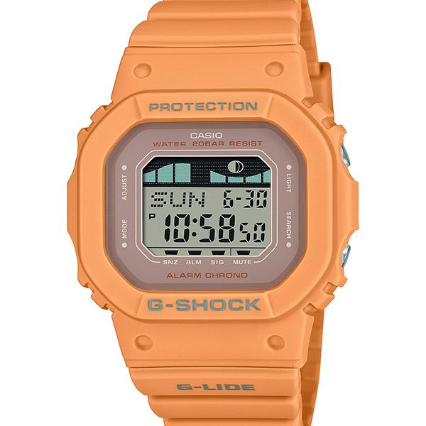 GLX-S5600-4JF G-SHOCK CASIO G-LIDE Slim Model Men's Watch, Orange