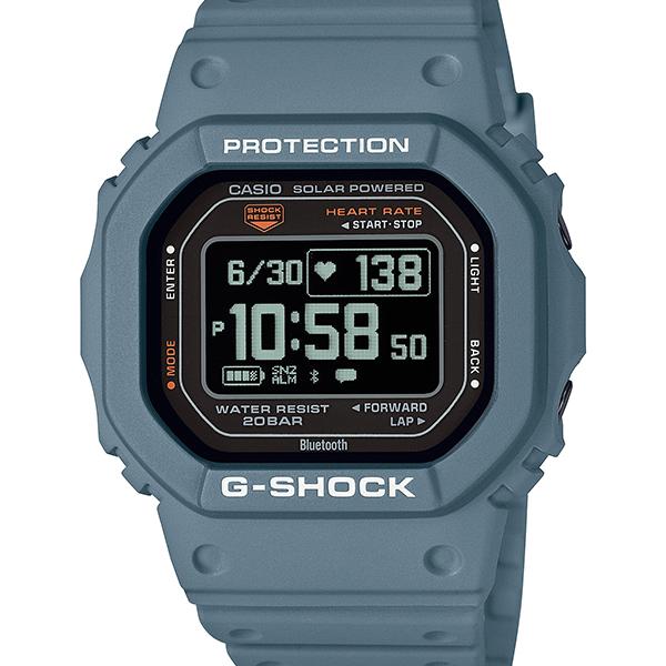 DW-H5600-2JR G-SHOCK CASIO G-SQUAD Men's Watch with Heart Rate and Blood Oxygen Level Monitoring