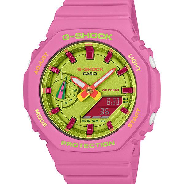 GMA-S2100BS-4AJF G-SHOCK CASIO Bright Summer Colors Men's Watch