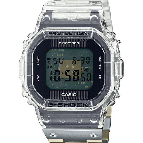 DWE-5640RX-7JR CASIO G-SHOCK 40th Anniversary Clear Remix Men's Watch (Released July 7, 2023)