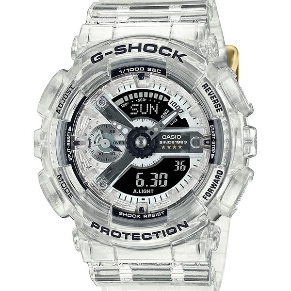 GMA-S114RX-7AJR CASIO G-SHOCK 40th Anniversary Clear Remix Women's Watch (Released July 7, 2023)