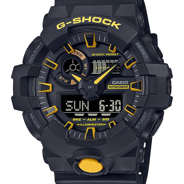GA-700CY-1AJF G-SHOCK CASIO Caution Yellow Series Men's Watch
