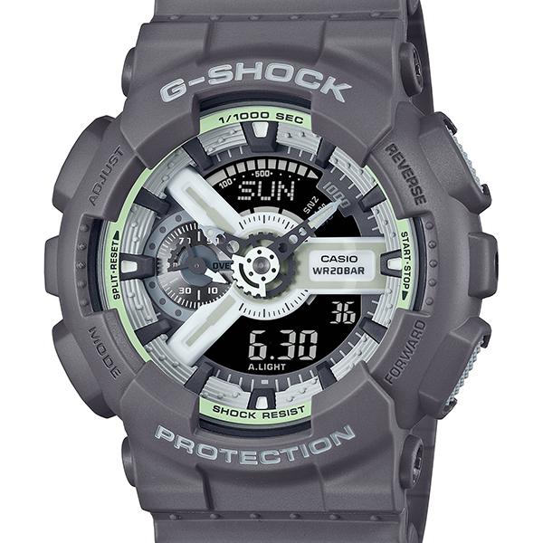 GA-110HD-8AJF G-SHOCK CASIO HIDDEN GLOW Men's Watch
