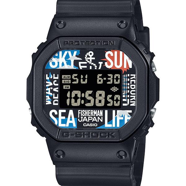 DW-5600RF24-1JR CASIO G-SHOCK Reborn Art Fes x FISHERMAN'S JAPAN Men's Watch