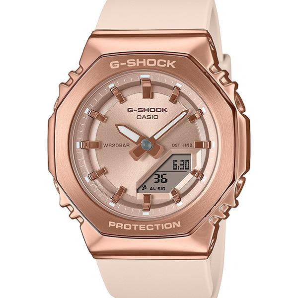 GM-S2110PG-4AJF G-SHOCK CASIO Pink Gold Metal Women's Watch