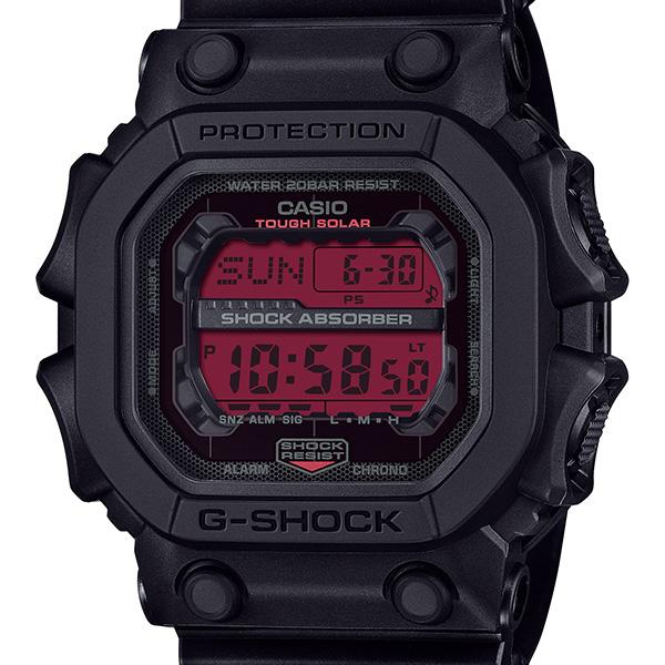 GX-56BBR-1JF G-SHOCK CASIO BLACK AND BOLD RED Men's Watch