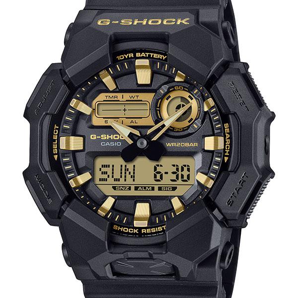 GA-010GB-1A9JF CASIO G-SHOCK BLACK AND GOLD SERIES Men's Watch