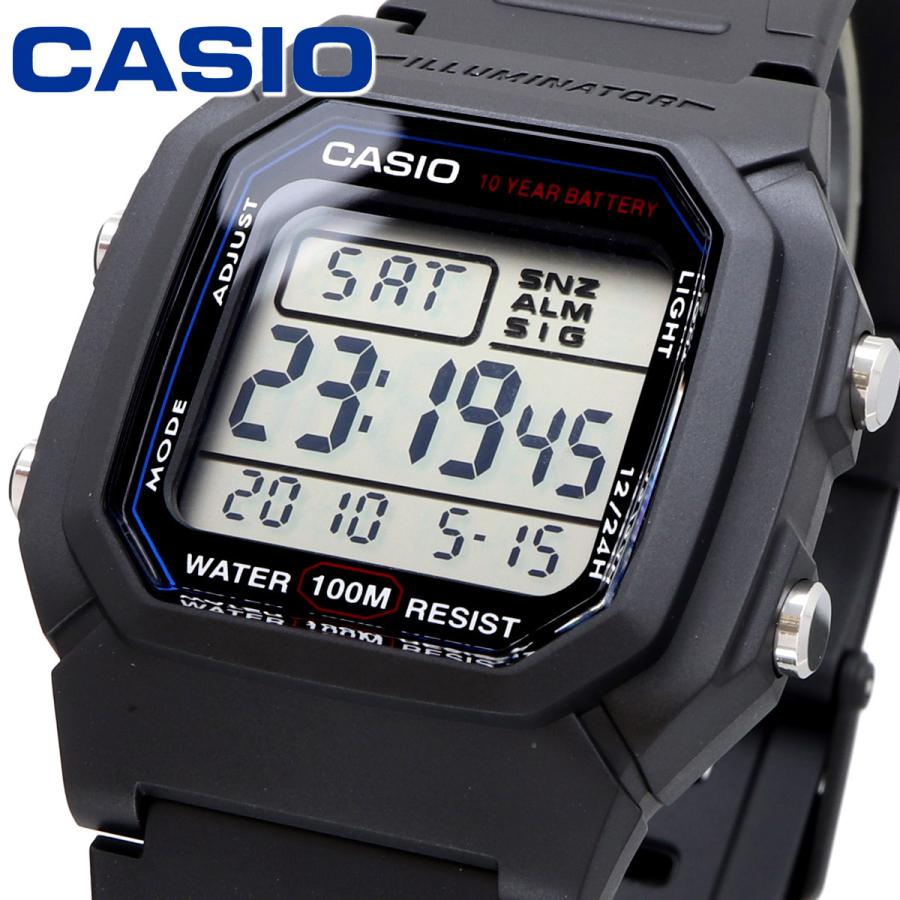 CASIO W-800H-1AV Cheap Casio Digital Watch