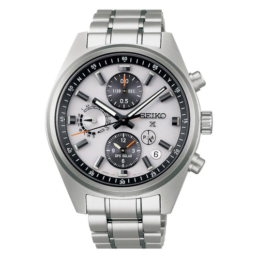 SBED009 - Montre - Seiko - Prospex - Correction des ondes radio satellite GPS solaire - Acier inoxydable - Homme - Modèle Core Shop -