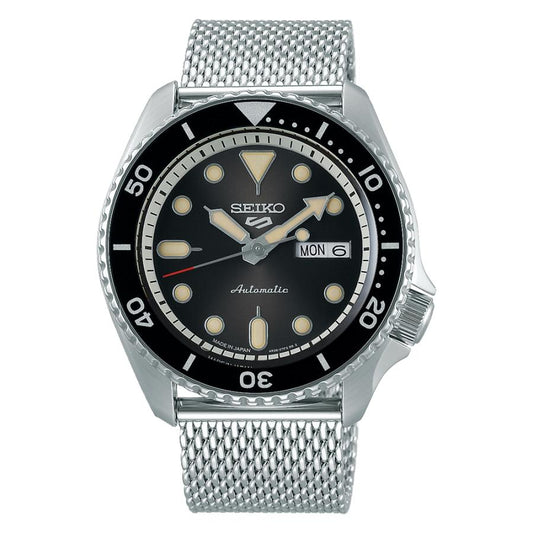 Montre Seiko 5 Sports SBSA017, mécanique, automatique, à remontage manuel