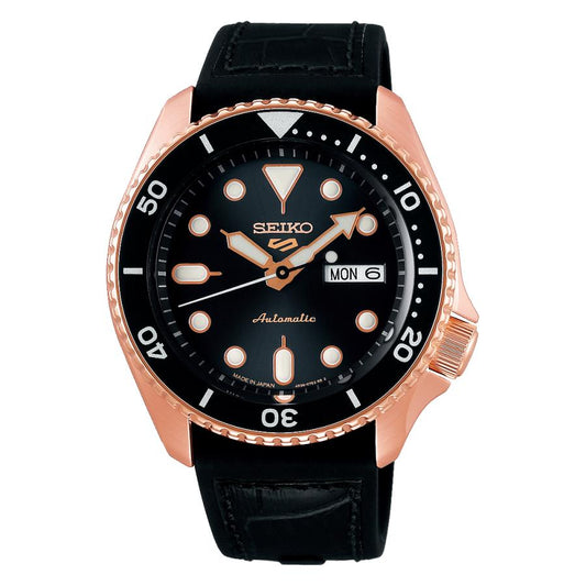 Montre Seiko 5 Sports SBSA028, mécanique, automatique, à remontage manuel