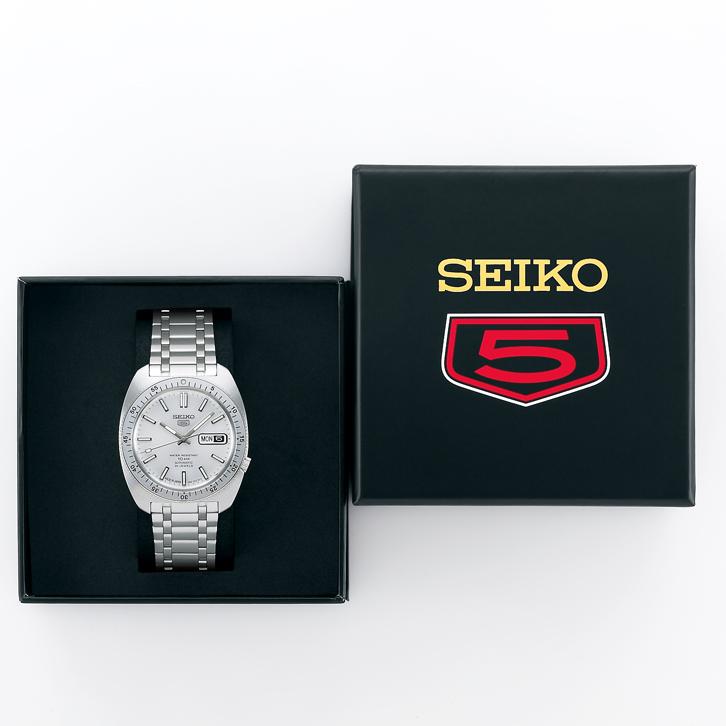 SEIKO 5 SPORTS SBSA311 JDM SKX Heritage Design Reissue Limited Edition Automatic Silver Dial Men's Watch