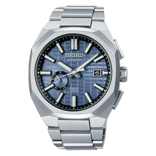 SBXD013 - SEIKO - Astron - SEIKO - ASTORON - NEXTER - 3rd - DYNA - Radio satellite GPS solaire - Modèle Core Shop - Titane - Homme -