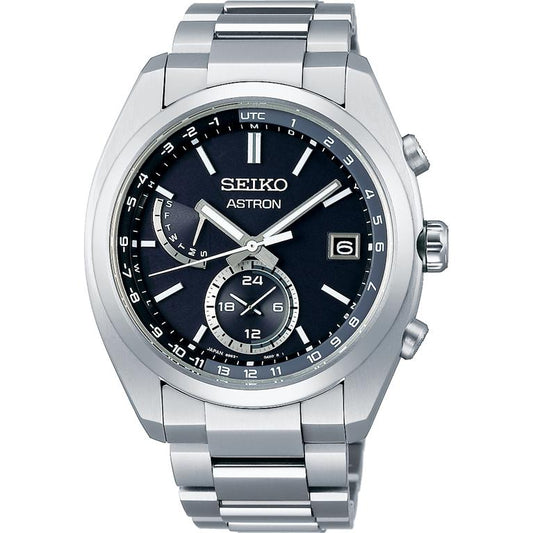 SBXY015-Montre-Seiko-Astron-Origin-Montre radio-pilotée solaire-Titane-Heure universelle-Homme-