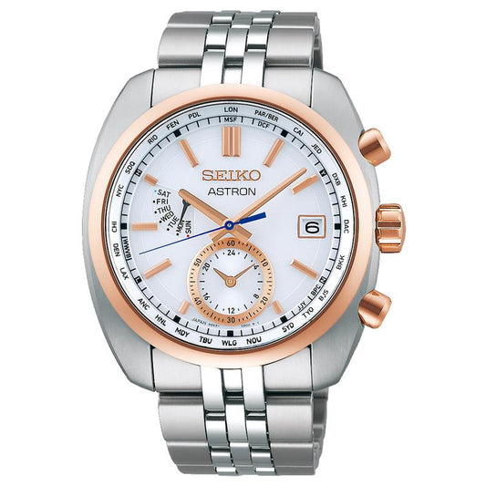SBXY020-Montre-Seiko-Astron-Origin-Montre solaire radio-pilotée-Titane-Heure universelle-Homme-