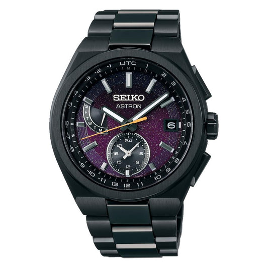 Montre Seiko Astron Nexter SBXY089, radio-pilotée solaire, Nexter, « Ciel étoilé », édition limitée 2025, titane, heure universelle, homme