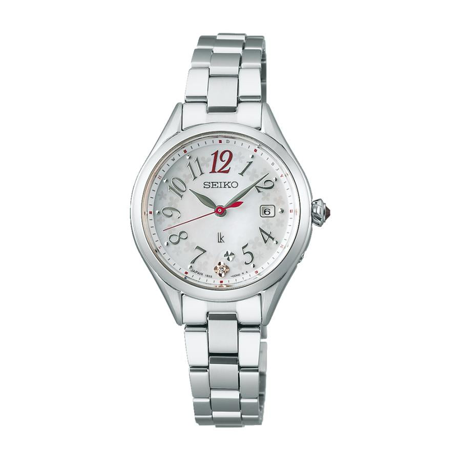 SEIKO-LUKIA-Grow-Lukia-SSQW091-LUKIA-Grow-Solar radio-controlled-Ladies-Lab-grown with diamonds-