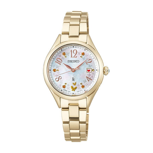 SEIKO-Seiko-Lukia-SSQW094-LUKIA-30e anniversaire-LUKIA-Grow-edenworks-Collaboration limitée-700 unités au Japon-Radio solaire-Diamants cultivés en laboratoire-