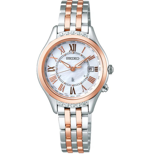 SSVV054-Seiko-Lukia-SEIKO-LUKIA-Dames-Radio solaire-Diamant-