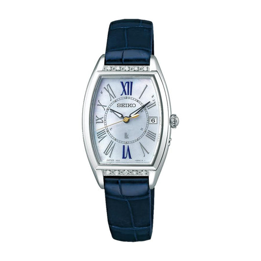 Seiko - Lucia - SSVW181 - Montre radio solaire - Femme - Acier inoxydable -