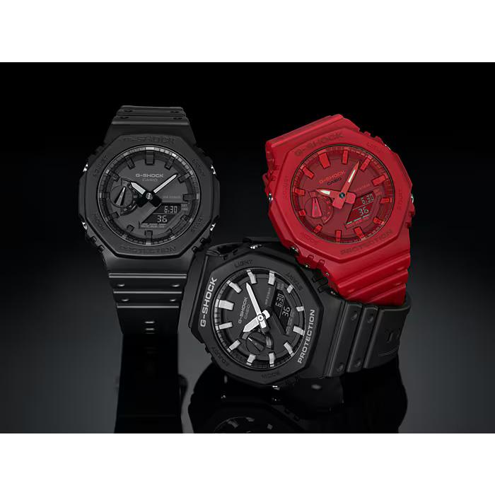 CASIO G-SHOCK GA-2100-1A1JF JDM Carbon Core Guard All Black Analog Digital Men's Watch