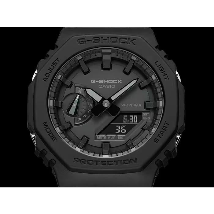 CASIO G-SHOCK GA-2100-1A1JF JDM Carbon Core Guard All Black Analog Digital Men's Watch