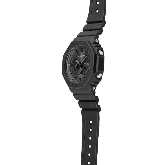 CASIO G-SHOCK GA-B2100-1A1JF JDM Tough Solar Mobile Link Analog-Digital Octagonal All-Black Men's Watch