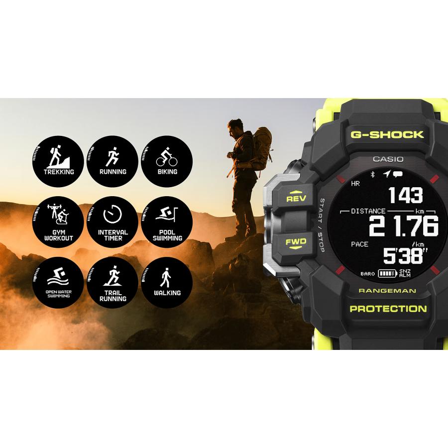CASIO G-SHOCK Rangeman Rescue Yellow Men's Watch GPR-H1000RY-1A9JR