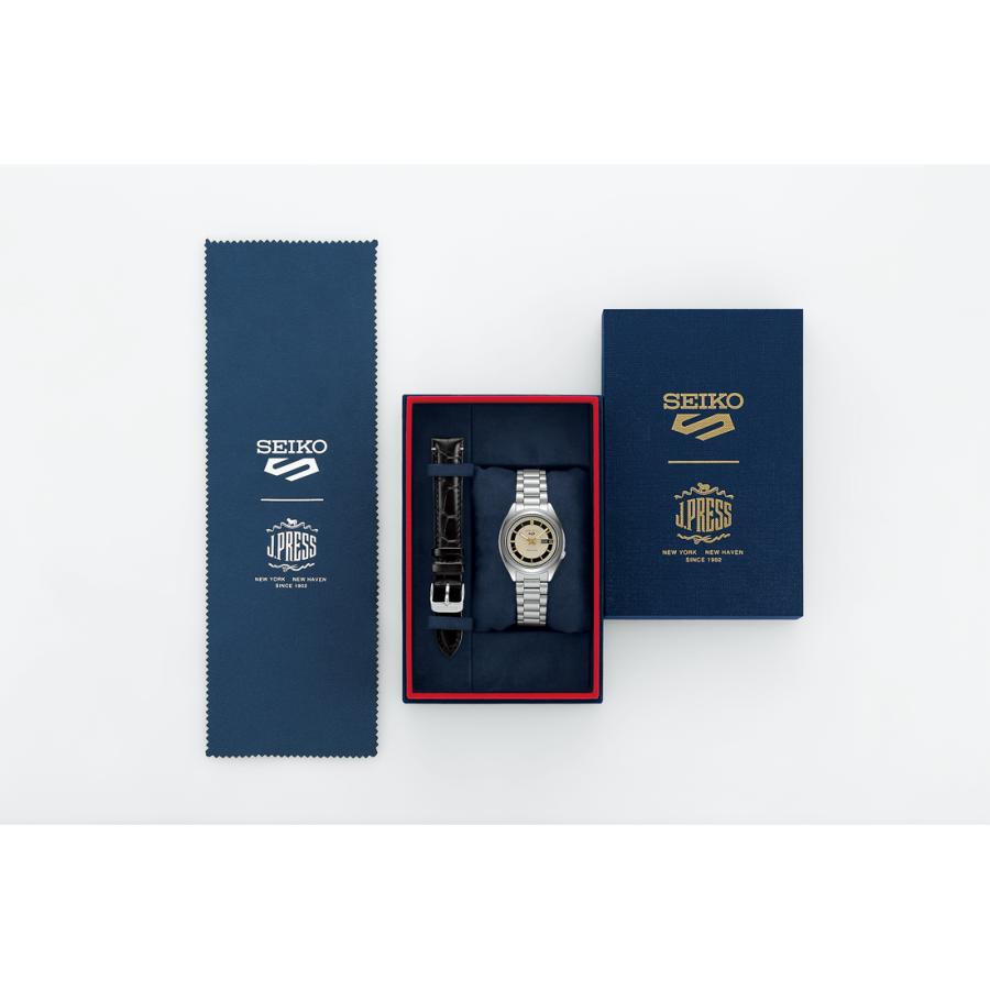 Seiko 5 Sports SNXS J.PRESS Collaboration Limited Edition Model SBSA317 Men's Mechanical Automatic Watch with Interchangeable Band