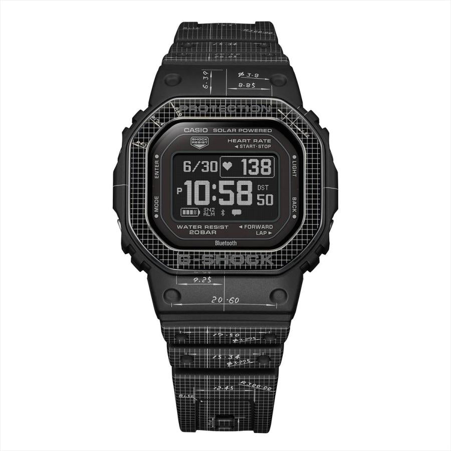 CASIO G-SHOCK DW-H5600EX-1JR JDM G-SQUAD Heart Rate Blood Oxygen Solar Bluetooth Men's Watch